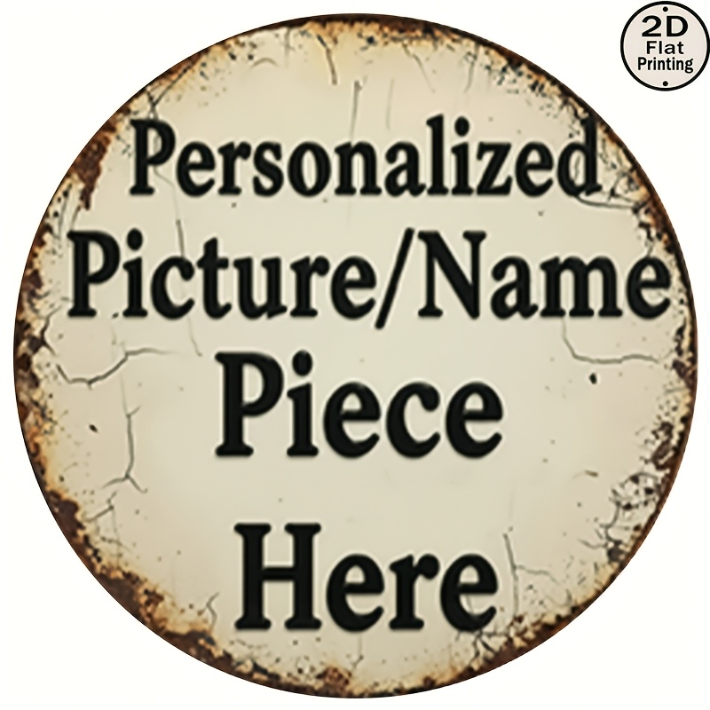 Customized Retro Round Metal W - đánh giá và giá Vintage Collectible Plates