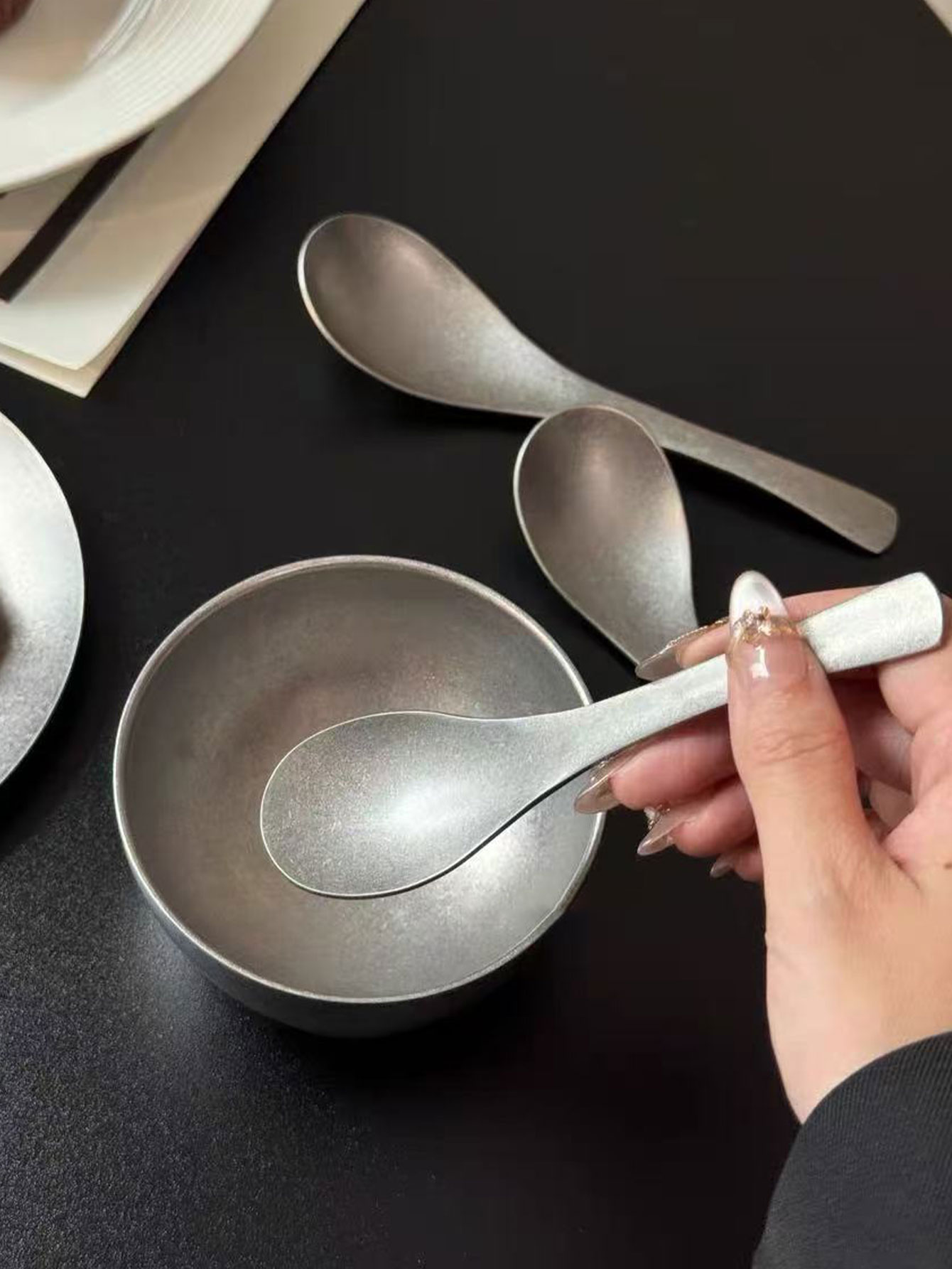 Vintage-Style Distressed Spoon - đánh giá và giá Vintage Collectible Spoons