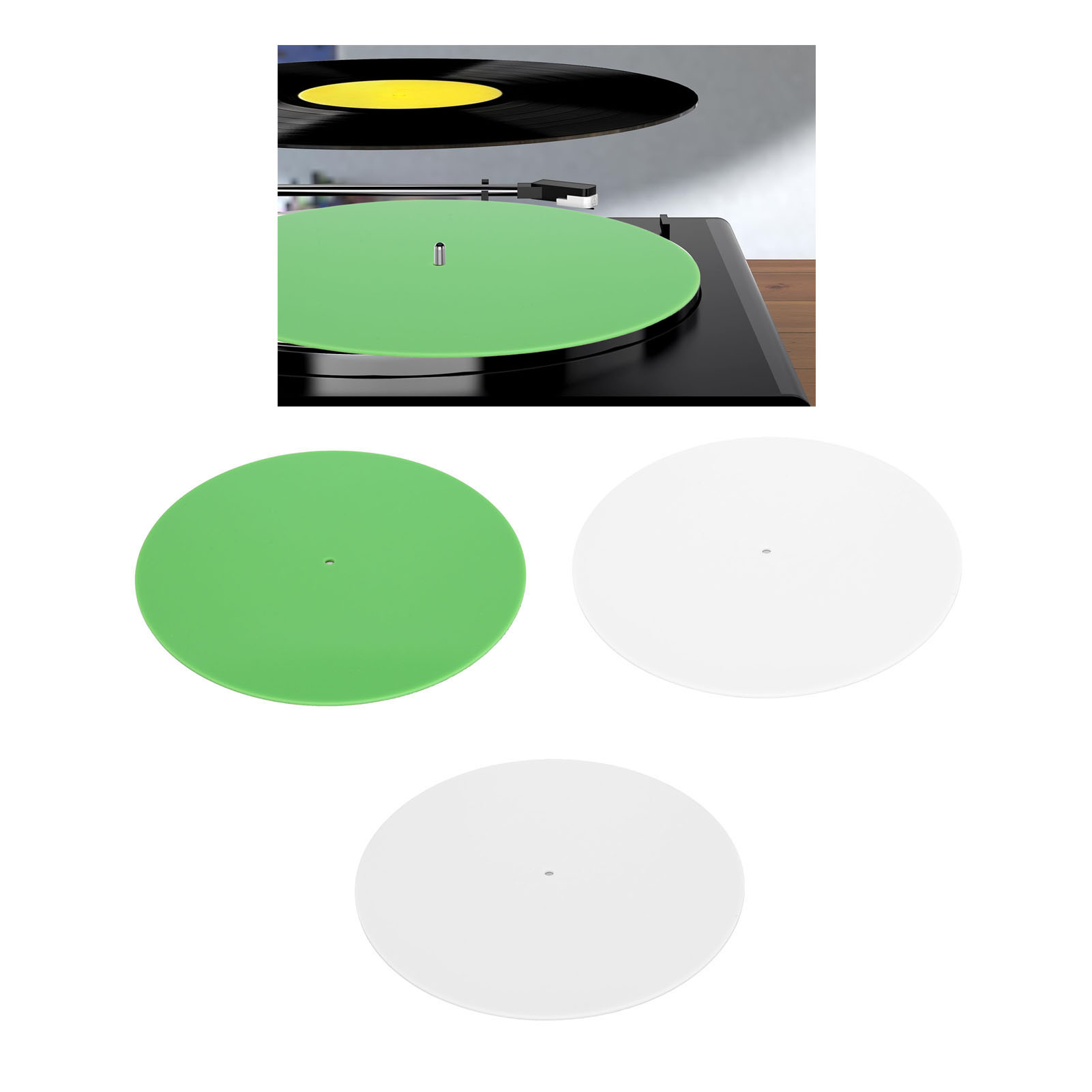 Record Platter Slipmat Acrylic - đánh giá và giá Vinyl Record Cleaner