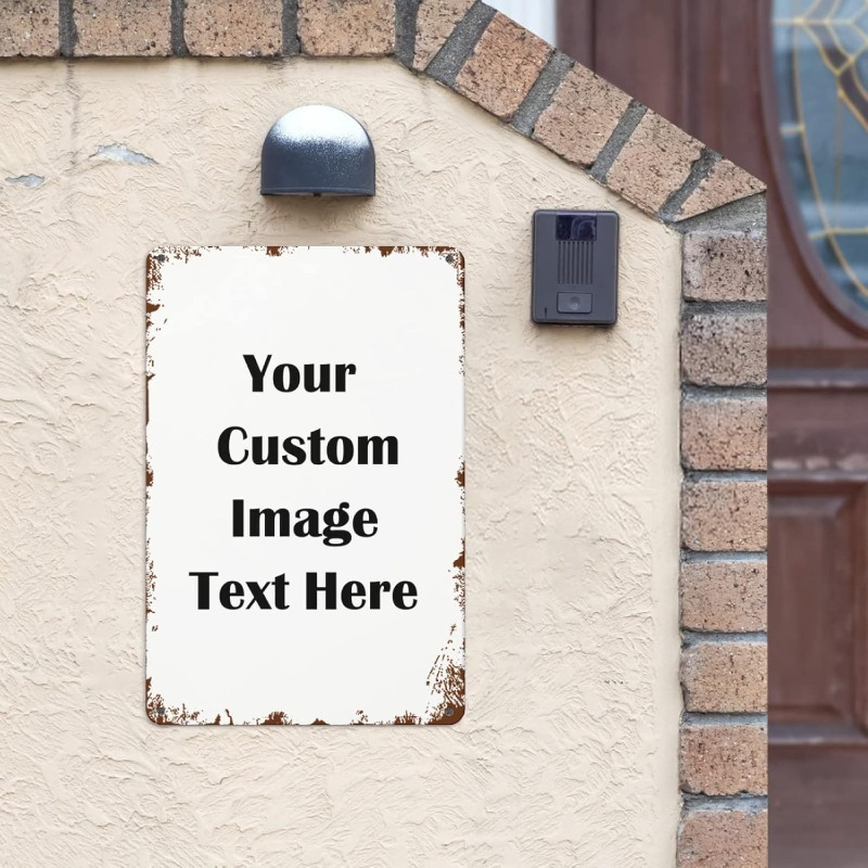 Custom Metal Tin Sign 1pc Pers - đánh giá và giá Vintage Collectible Plates