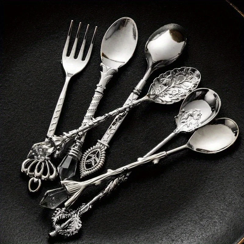 Bộ 6 Món Thìa Dĩa Cổ Điển Phon - đánh giá và giá Vintage Collectible Spoons