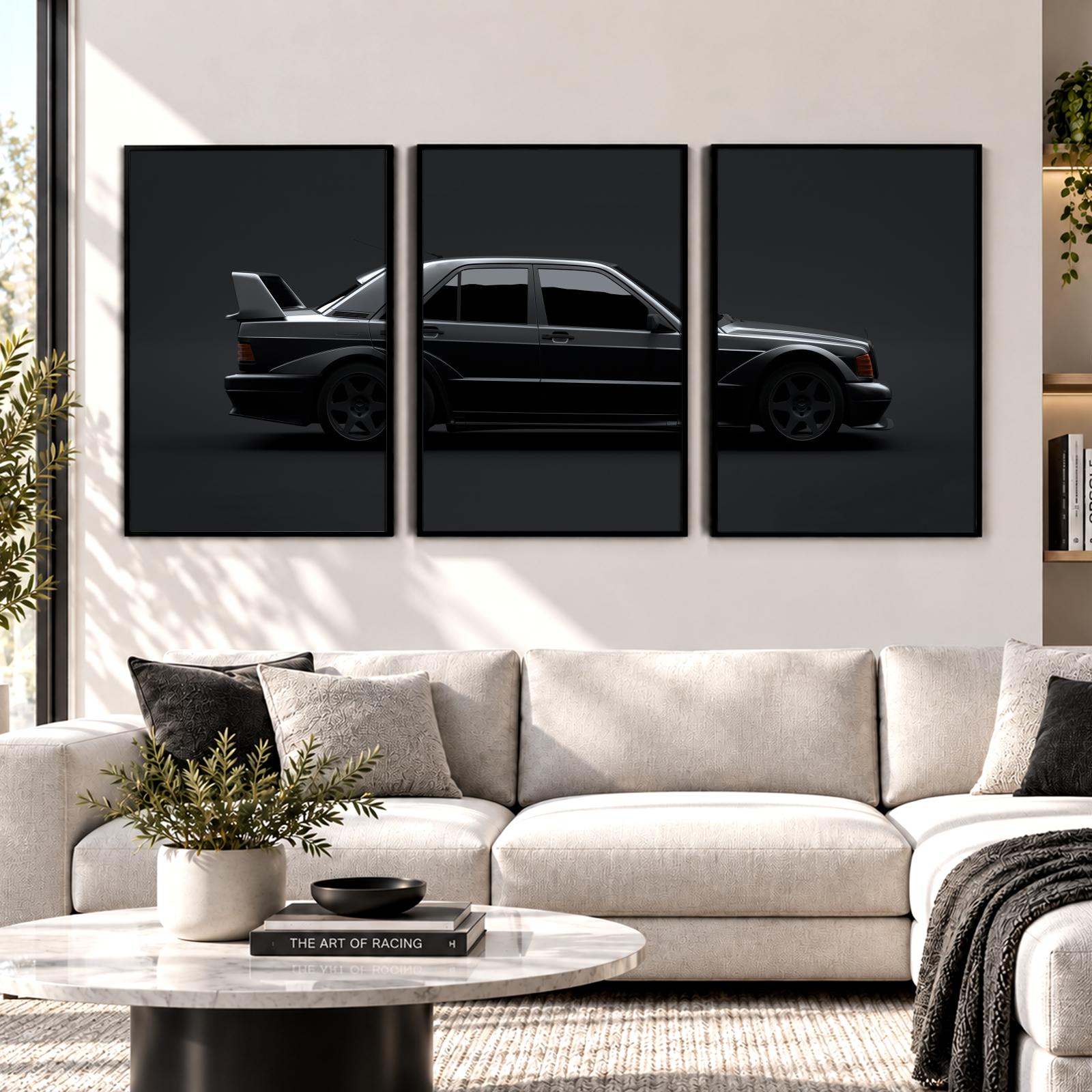 Vintage Sports Cars 190E Paint - đánh giá và giá Vintage Collectible Posters