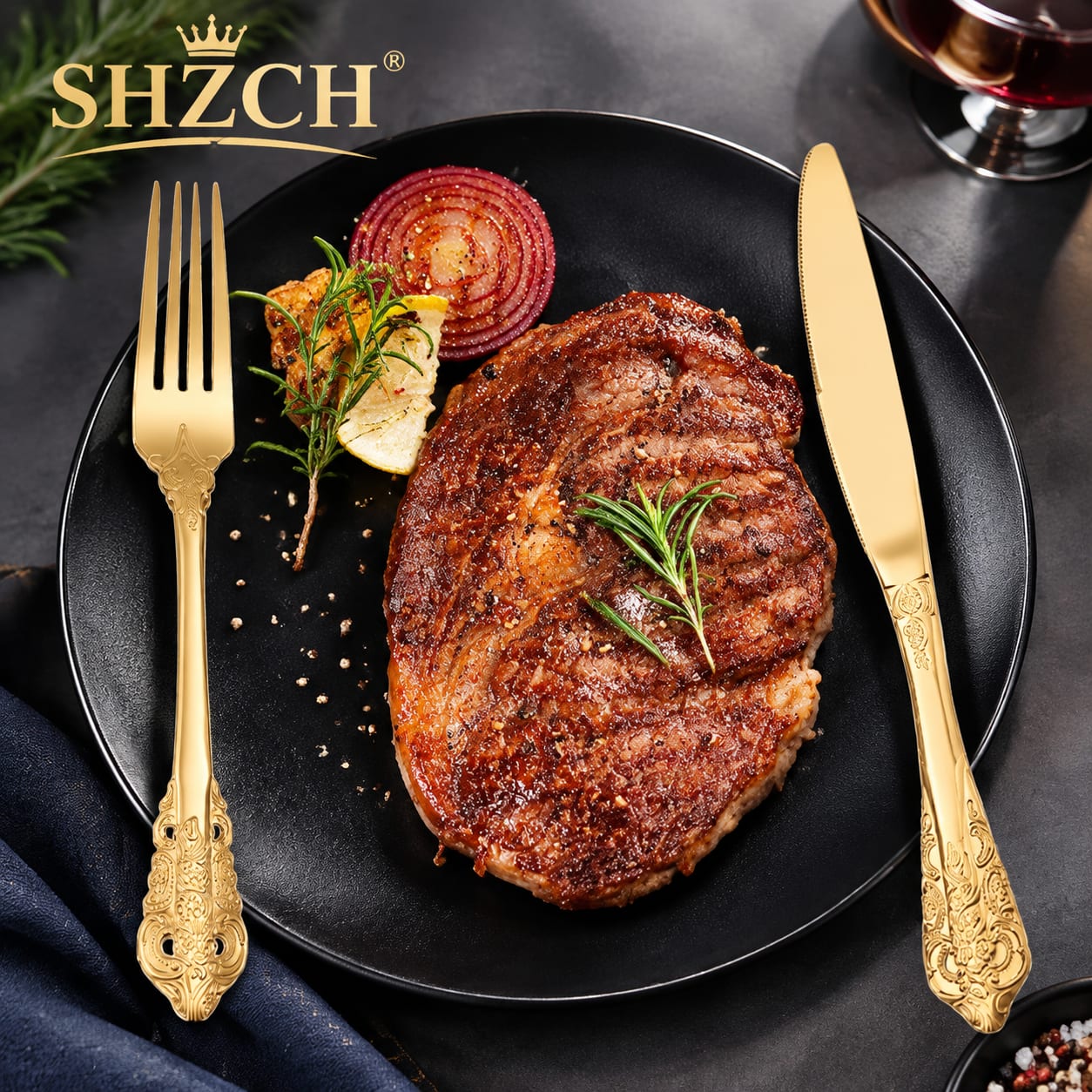 Luxury 24-Piece Gold Cutlery S - đánh giá và giá Vintage Collectible Spoons