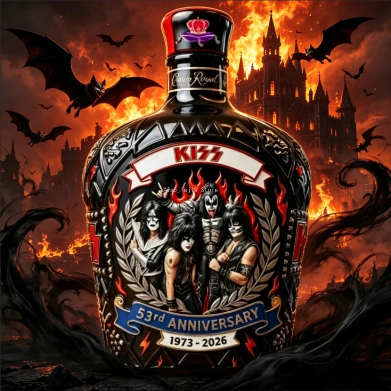 Vintage Rock Music Themed Whis - đánh giá và giá Vintage Collectible Liquor Bottles