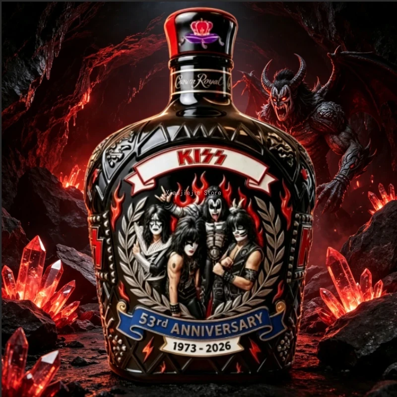Vintage Rock Music Themed Whis - đánh giá và giá Vintage Collectible Liquor Bottles